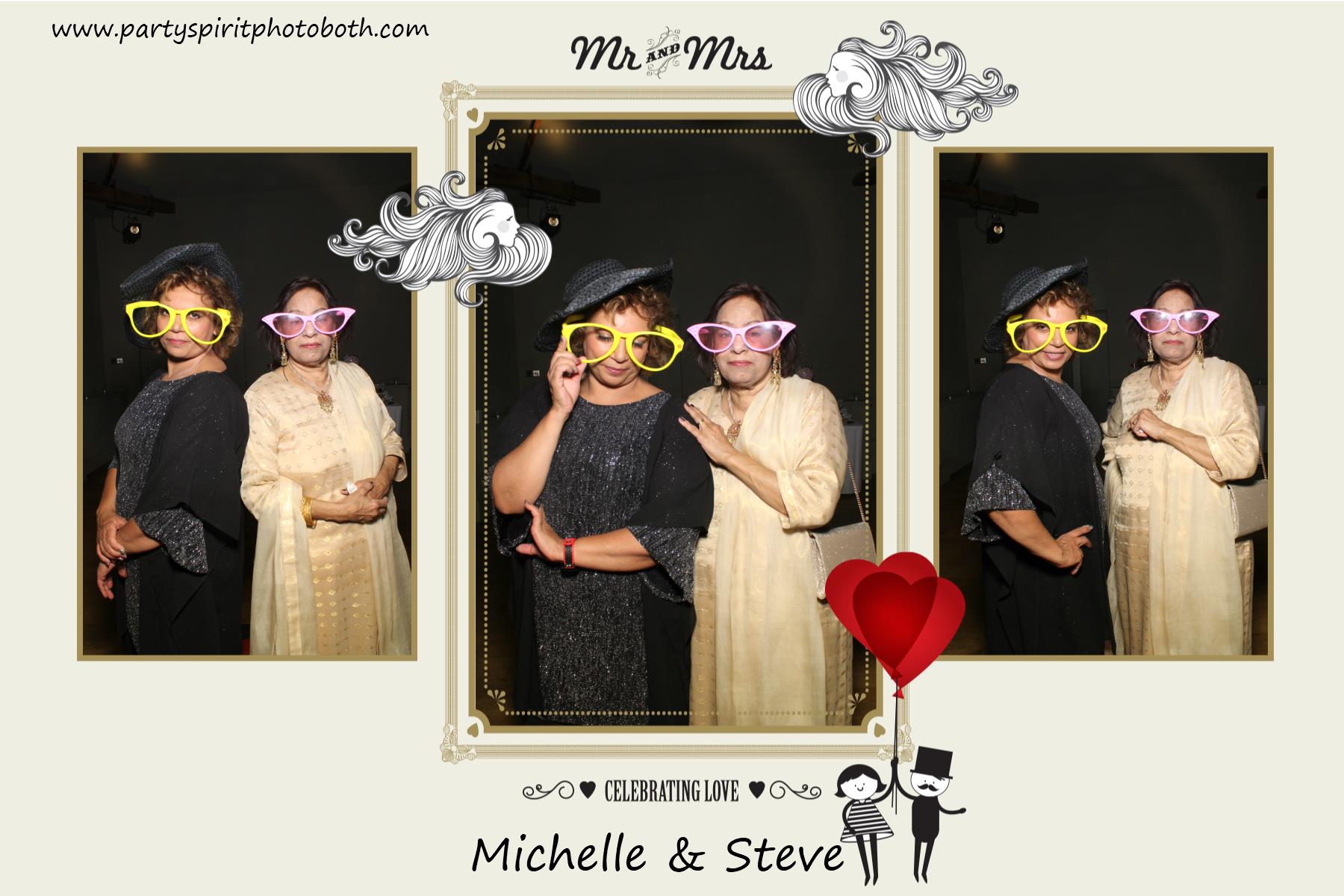 Michelle & Steve Wedding | View more photos from the event at gallery.partyspiritphotobooth.com/u/PartySpiritPhotoBooth/Michelle-Steve-Wedding